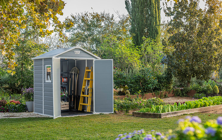 Manor Shed 6x8ft - Grey